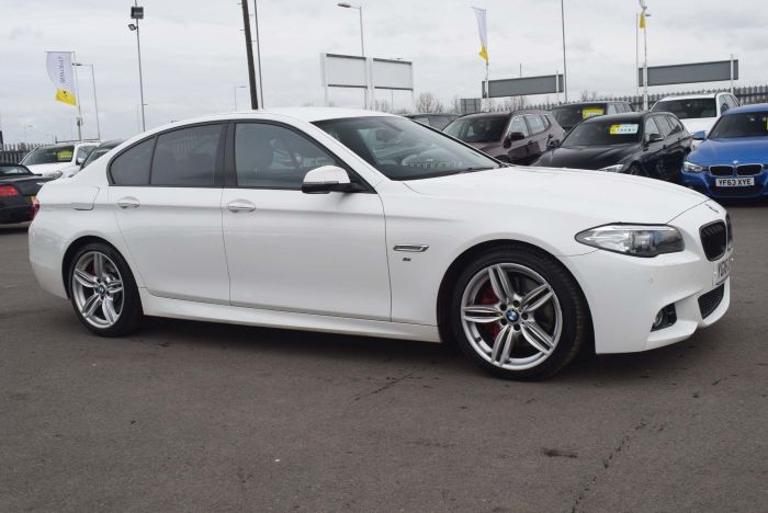 BMW 5 Series 3.0 535d M Sport 4dr Auto Saloon Diesel White