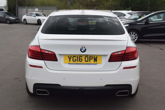 BMW 5 Series 3.0 535d M Sport 4dr Auto Saloon Diesel White