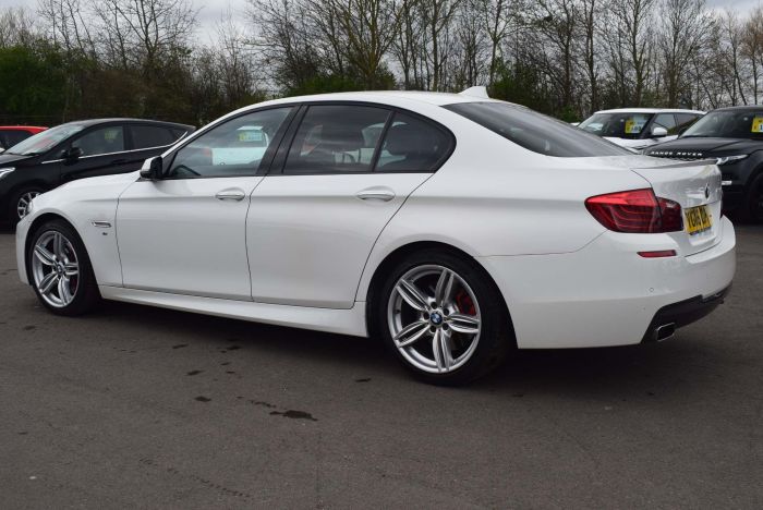 BMW 5 Series 3.0 535d M Sport 4dr Auto Saloon Diesel White