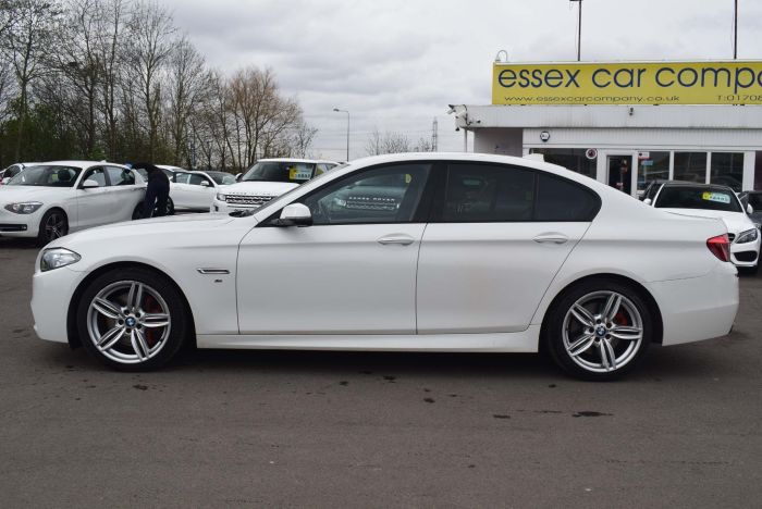 BMW 5 Series 3.0 535d M Sport 4dr Auto Saloon Diesel White