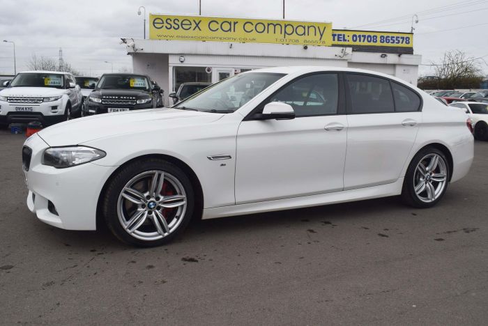 BMW 5 Series 3.0 535d M Sport 4dr Auto Saloon Diesel White