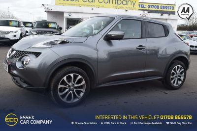 Nissan Juke 1.2 DIG-T Tekna (s/s) 5dr SUV Petrol GreyNissan Juke 1.2 DIG-T Tekna (s/s) 5dr SUV Petrol Grey at Motor Finance 4u Tunbridge Wells