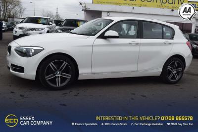 BMW 1 Series 2.0 116d Sport Sports Hatch (s/s) 5dr Hatchback Diesel WhiteBMW 1 Series 2.0 116d Sport Sports Hatch (s/s) 5dr Hatchback Diesel White at Motor Finance 4u Tunbridge Wells