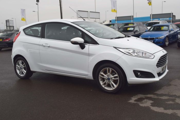 Ford Fiesta 1.25 Zetec 3dr Hatchback Petrol White