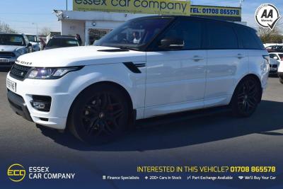 Land Rover Range Rover Sport 3.0 SD V6 Autobiography Dynamic 4X4 (s/s) 5dr SUV Diesel WhiteLand Rover Range Rover Sport 3.0 SD V6 Autobiography Dynamic 4X4 (s/s) 5dr SUV Diesel White at Motor Finance 4u Tunbridge Wells