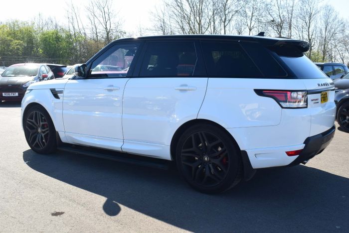 Land Rover Range Rover Sport 3.0 SD V6 Autobiography Dynamic 4X4 (s/s) 5dr SUV Diesel White