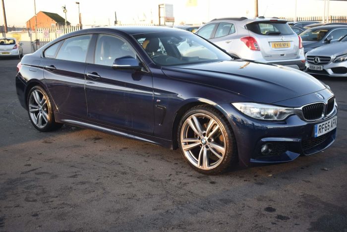 BMW 4 Series 2.0 420d M Sport Gran Coupe (s/s) 5dr Auto Coupe Diesel Blue