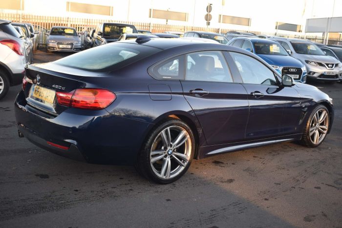 BMW 4 Series 2.0 420d M Sport Gran Coupe (s/s) 5dr Auto Coupe Diesel Blue