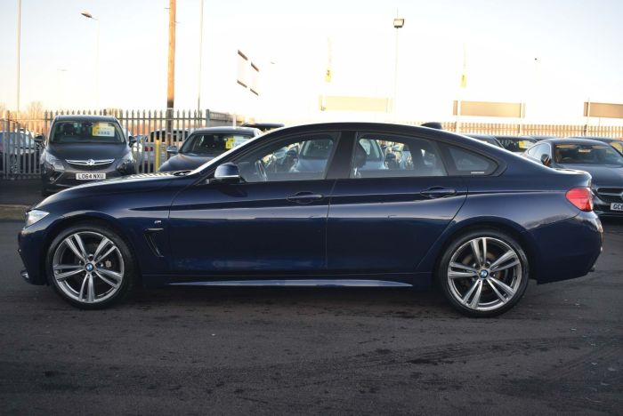 BMW 4 Series 2.0 420d M Sport Gran Coupe (s/s) 5dr Auto Coupe Diesel Blue