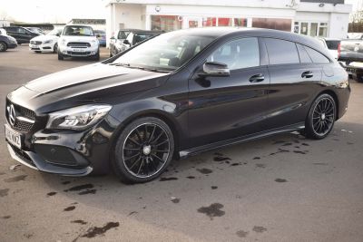 Mercedes-Benz Cla Class 2.1 CLA220d AMG Line Shooting Brake 7G-DCT (s/s) 5dr Auto Estate Diesel BlackMercedes-Benz Cla Class 2.1 CLA220d AMG Line Shooting Brake 7G-DCT (s/s) 5dr Auto Estate Diesel Black at Motor Finance 4u Tunbridge Wells