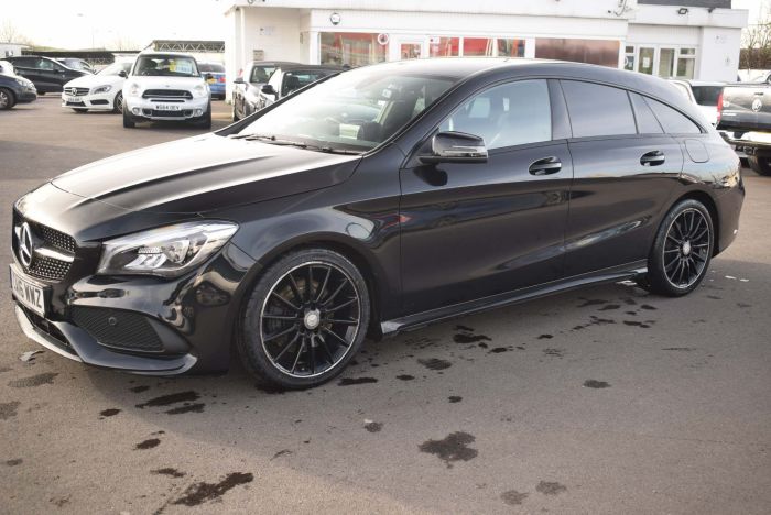 Mercedes-Benz Cla Class 2.1 CLA220d AMG Line Shooting Brake 7G-DCT (s/s) 5dr Auto Estate Diesel Black