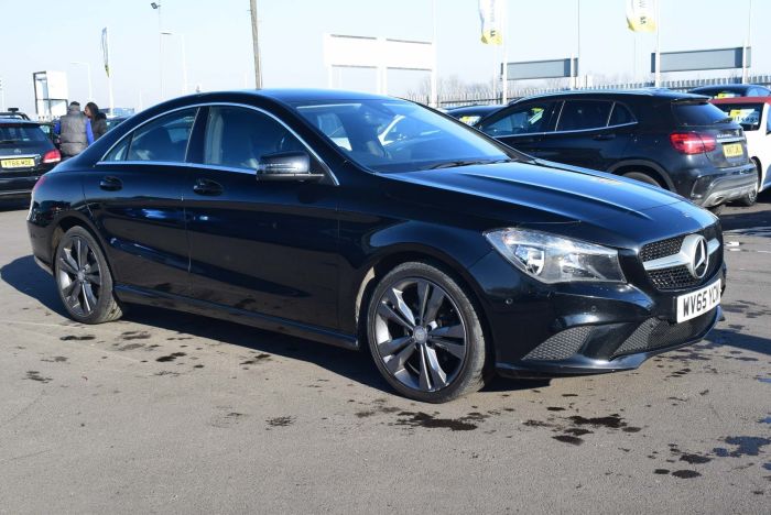 Mercedes-Benz Cla Class 2.1 CLA220 CDI Sport 7G-DCT (s/s) 4dr Auto Coupe Diesel Black