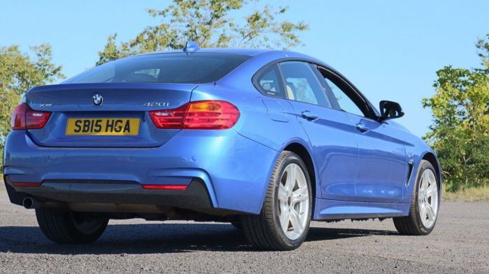 BMW 4 Series 2.0 420I XDRIVE M SPORT GRAN COUPE 4d 181 BHP Coupe Petrol BLUE