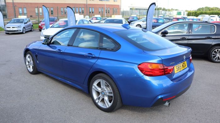 BMW 4 Series 2.0 420I XDRIVE M SPORT GRAN COUPE 4d 181 BHP Coupe Petrol BLUE