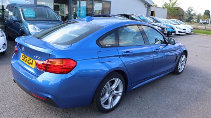 BMW 4 Series 2.0 420I XDRIVE M SPORT GRAN COUPE 4d 181 BHP Coupe Petrol BLUE