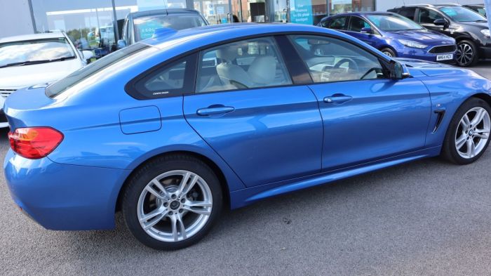 BMW 4 Series 2.0 420I XDRIVE M SPORT GRAN COUPE 4d 181 BHP Coupe Petrol BLUE