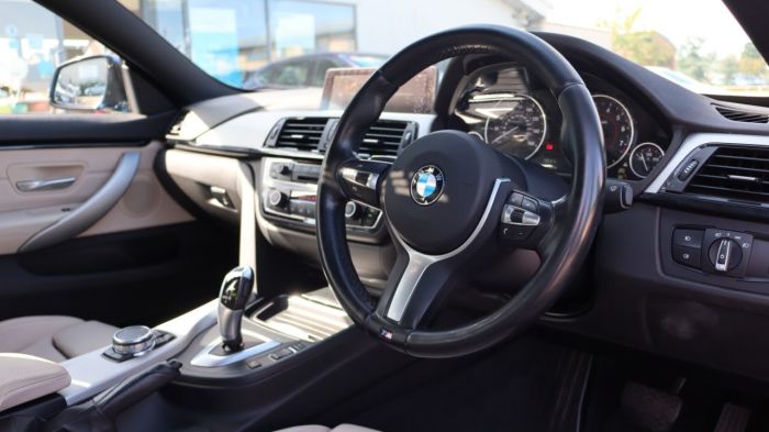 BMW 4 Series 2.0 420I XDRIVE M SPORT GRAN COUPE 4d 181 BHP Coupe Petrol BLUE