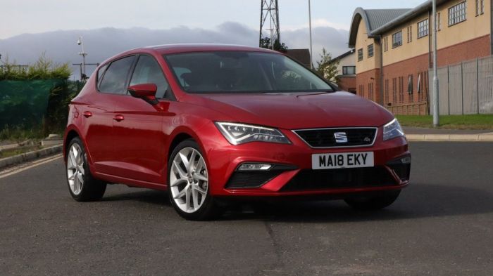 SEAT Leon 1.4 TSI FR TECHNOLOGY 5d 124 BHP Hatchback Petrol RED