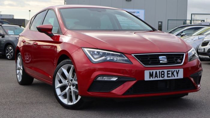 SEAT Leon 1.4 TSI FR TECHNOLOGY 5d 124 BHP Hatchback Petrol RED