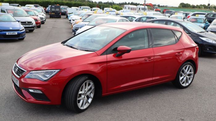 SEAT Leon 1.4 TSI FR TECHNOLOGY 5d 124 BHP Hatchback Petrol RED