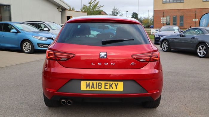 SEAT Leon 1.4 TSI FR TECHNOLOGY 5d 124 BHP Hatchback Petrol RED