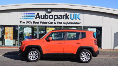 Jeep Renegade 1.6 LONGITUDE 5d 108 BHP SUV Petrol ORANGEJeep Renegade 1.6 LONGITUDE 5d 108 BHP SUV Petrol ORANGE at Motor Finance 4u Tunbridge Wells