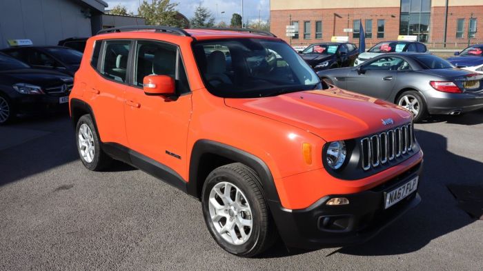 Jeep Renegade 1.6 LONGITUDE 5d 108 BHP SUV Petrol ORANGE