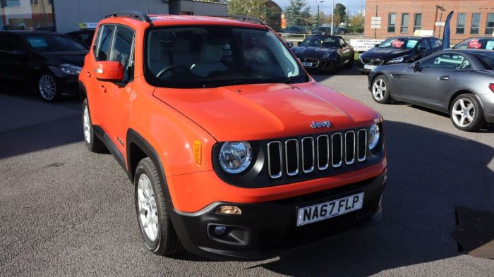 Jeep Renegade 1.6 LONGITUDE 5d 108 BHP SUV Petrol ORANGE