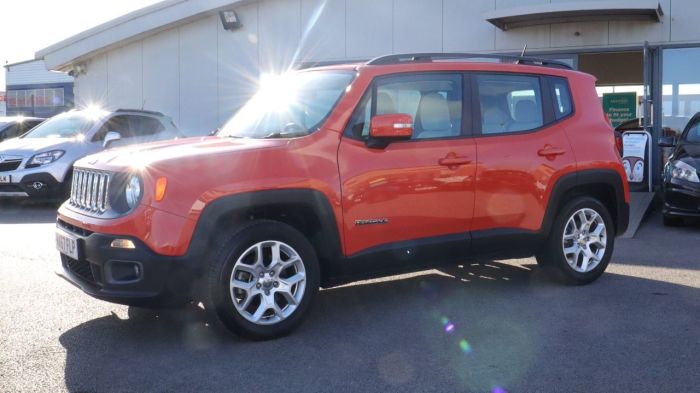 Jeep Renegade 1.6 LONGITUDE 5d 108 BHP SUV Petrol ORANGE