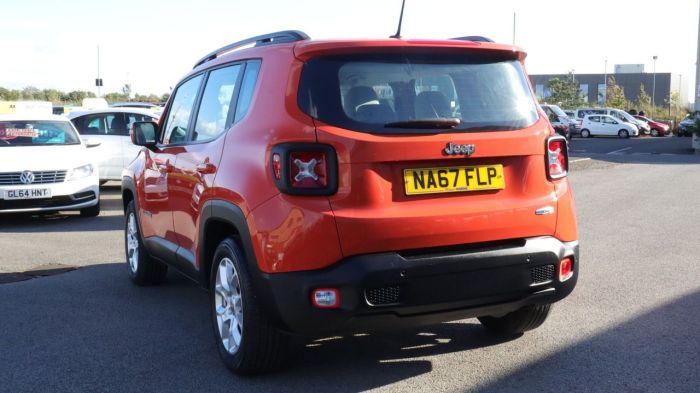 Jeep Renegade 1.6 LONGITUDE 5d 108 BHP SUV Petrol ORANGE