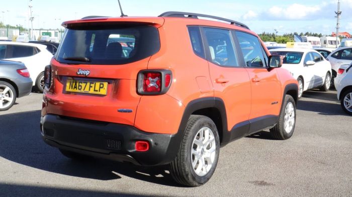 Jeep Renegade 1.6 LONGITUDE 5d 108 BHP SUV Petrol ORANGE