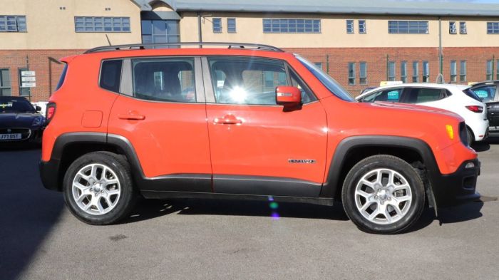 Jeep Renegade 1.6 LONGITUDE 5d 108 BHP SUV Petrol ORANGE