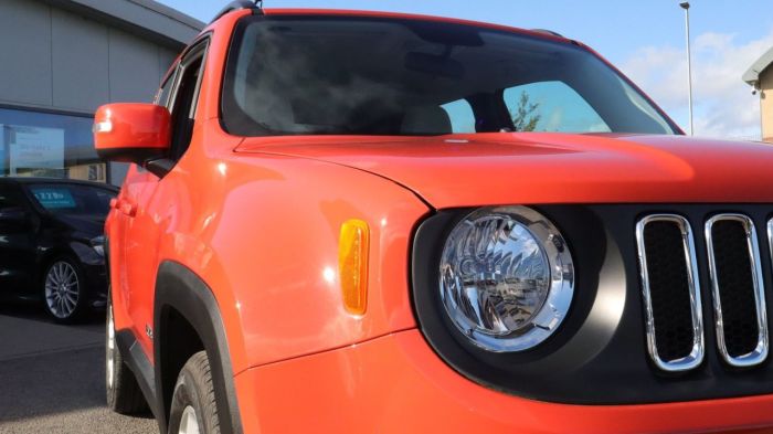 Jeep Renegade 1.6 LONGITUDE 5d 108 BHP SUV Petrol ORANGE