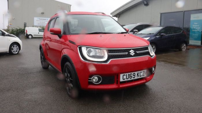 Suzuki Ignis 1.2 SZ5 DUALJET SHVS 5d 89 BHP Hatchback Hybrid RED