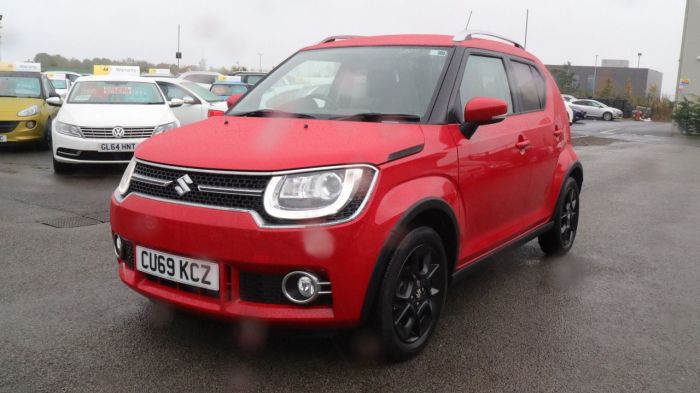 Suzuki Ignis 1.2 SZ5 DUALJET SHVS 5d 89 BHP Hatchback Hybrid RED