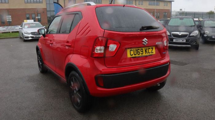 Suzuki Ignis 1.2 SZ5 DUALJET SHVS 5d 89 BHP Hatchback Hybrid RED