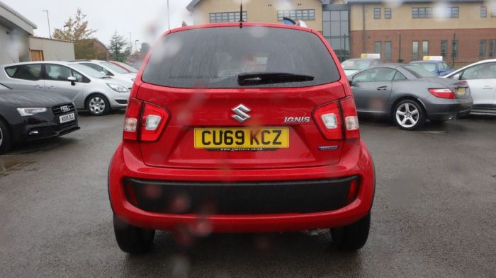 Suzuki Ignis 1.2 SZ5 DUALJET SHVS 5d 89 BHP Hatchback Hybrid RED