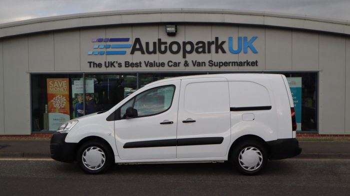 Peugeot Partner 1.6 BLUE HDI CRC 100 BHP PANEL VAN Diesel WHITE