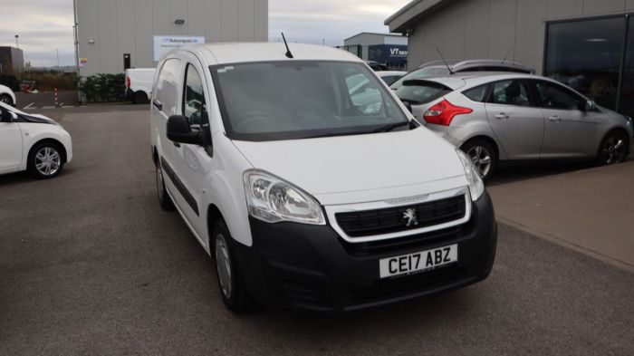 Peugeot Partner 1.6 BLUE HDI CRC 100 BHP PANEL VAN Diesel WHITE