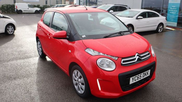 Citroen C1 1.0 FEEL 5d 68 BHP Hatchback Petrol RED