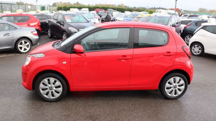 Citroen C1 1.0 FEEL 5d 68 BHP Hatchback Petrol RED