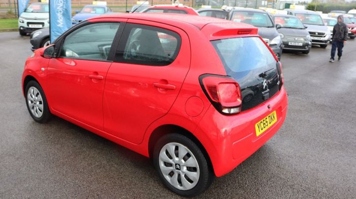 Citroen C1 1.0 FEEL 5d 68 BHP Hatchback Petrol RED