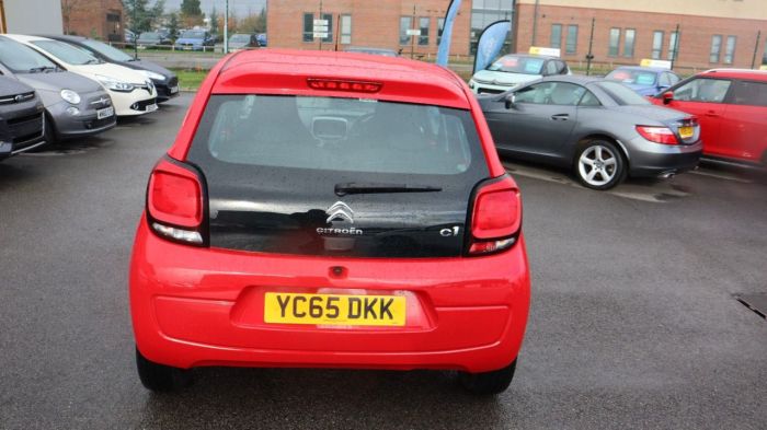 Citroen C1 1.0 FEEL 5d 68 BHP Hatchback Petrol RED