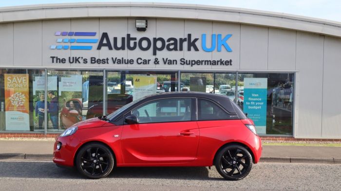 Vauxhall Adam 1.2 ENERGISED 3d 69 BHP Hatchback Petrol RED