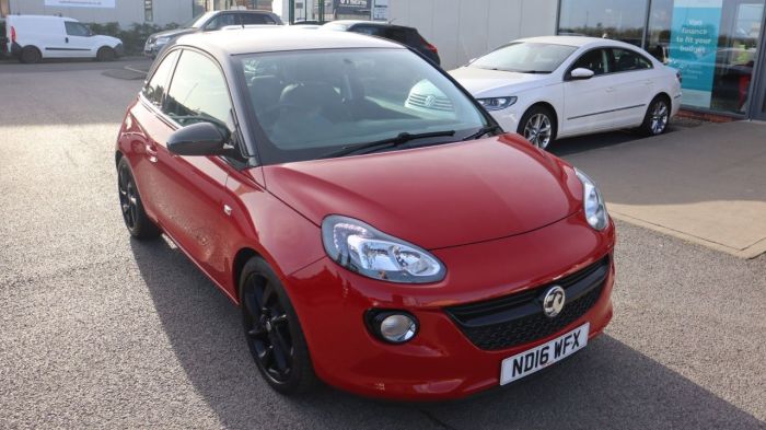 Vauxhall Adam 1.2 ENERGISED 3d 69 BHP Hatchback Petrol RED