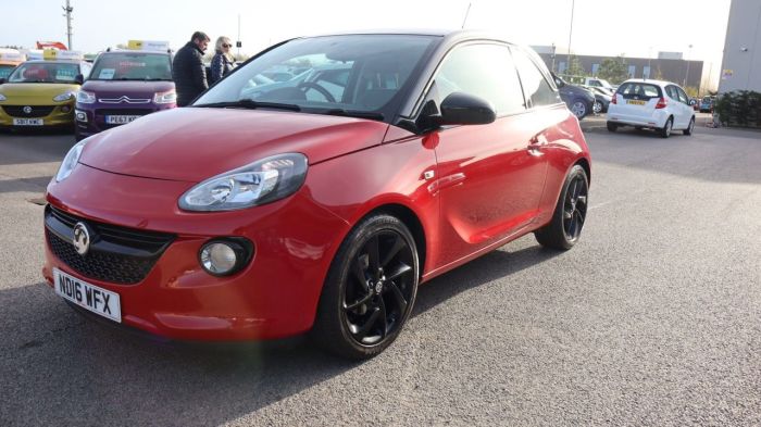 Vauxhall Adam 1.2 ENERGISED 3d 69 BHP Hatchback Petrol RED