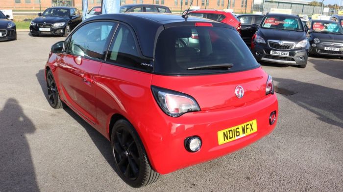 Vauxhall Adam 1.2 ENERGISED 3d 69 BHP Hatchback Petrol RED