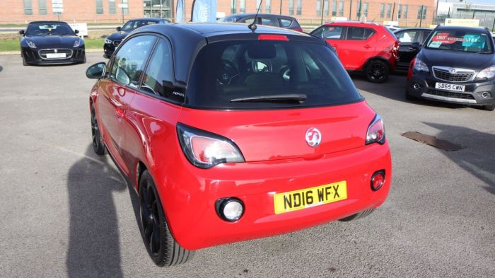 Vauxhall Adam 1.2 ENERGISED 3d 69 BHP Hatchback Petrol RED