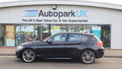 BMW 1 Series 1.5 116D M SPORT 5d 114 BHP Hatchback Diesel BLACKBMW 1 Series 1.5 116D M SPORT 5d 114 BHP Hatchback Diesel BLACK at Motor Finance 4u Tunbridge Wells