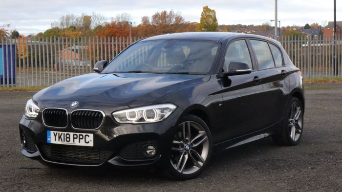 BMW 1 Series 1.5 116D M SPORT 5d 114 BHP Hatchback Diesel BLACK